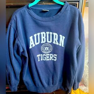 Navy Auburn University Crewneck - Small